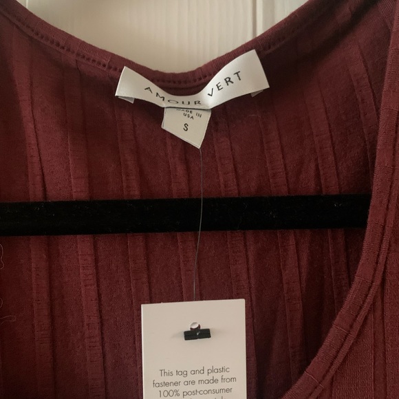 Amour Vert Nyckette Ribbed Dress - Picture 5 of 5